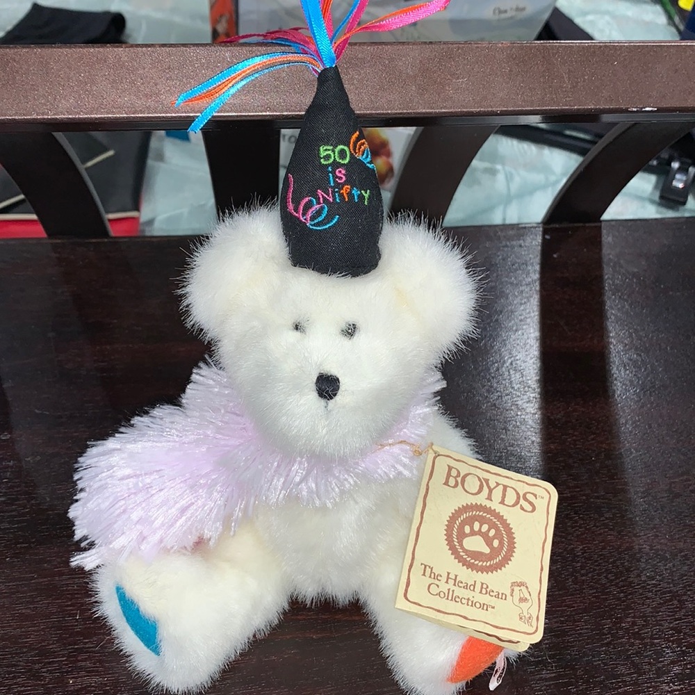 NWT Boyd’s Bears 50 is Nifty collectible plush